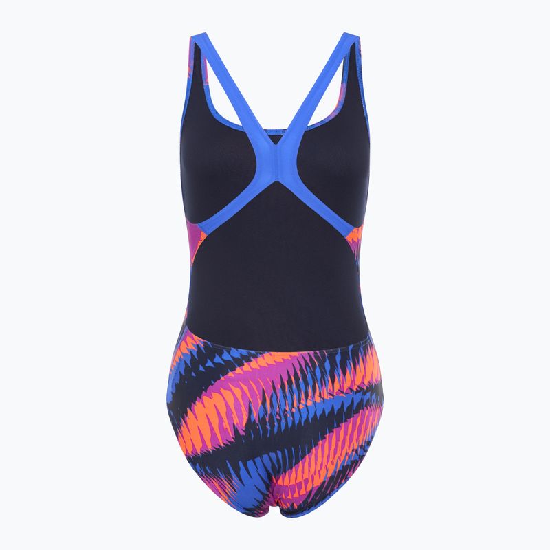 Speedo costume da bagno intero donna Allover Digital Powerback razor sharp/diva 2