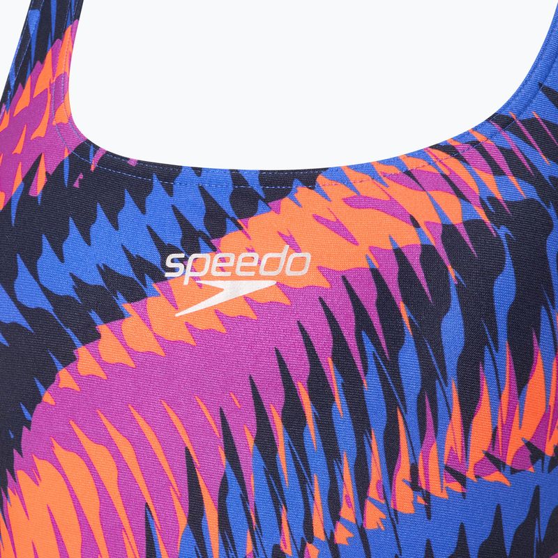 Speedo costume da bagno intero donna Allover Digital Powerback razor sharp/diva 3