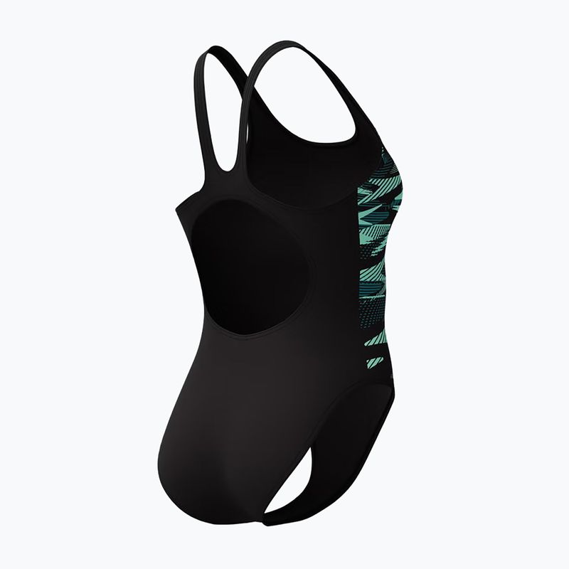 Costume da bagno intero da donna Speedo Hyperboom Placement Muscleback dark teal 6