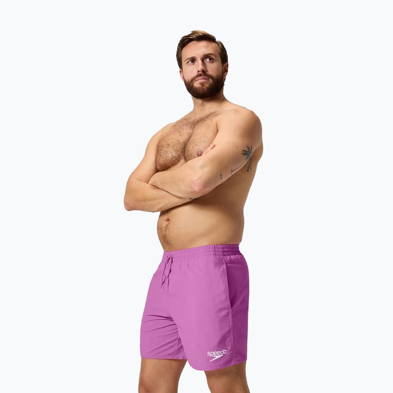 Pantaloncini da bagno uomo Speedo Essentials 16" pink 4