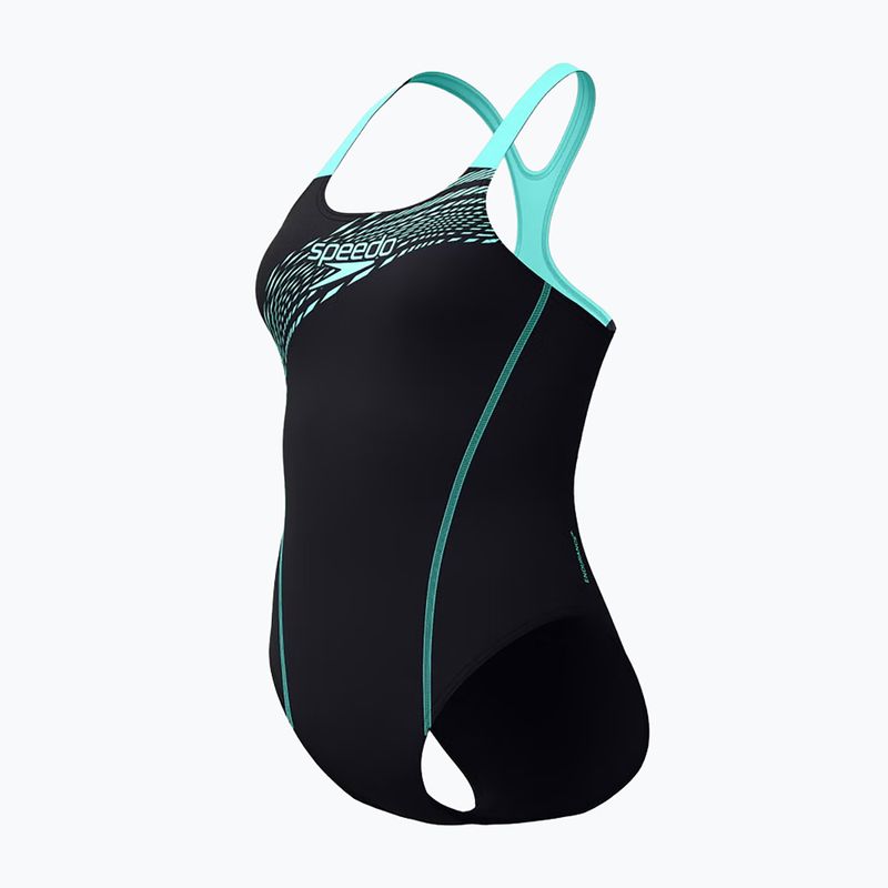 Costume da bagno intero da donna Speedo Medley Logo Medalist arctic glass 3