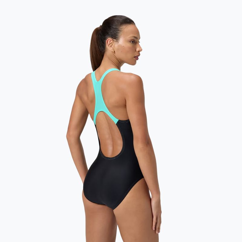 Costume da bagno intero da donna Speedo Medley Logo Medalist arctic glass 7