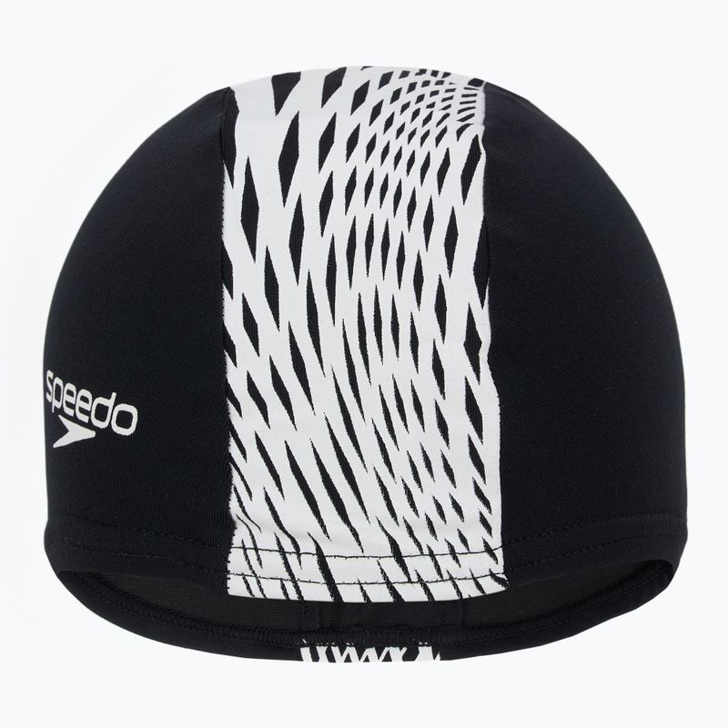 Speedo Boom Endurance+ cuffia da nuoto nero/bianco boho diamonds