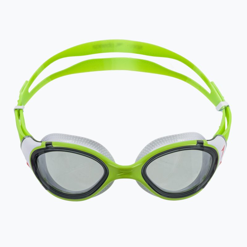 Occhiali da nuoto Speedo Biofuse 2.0 verde fizz / acciaio 2