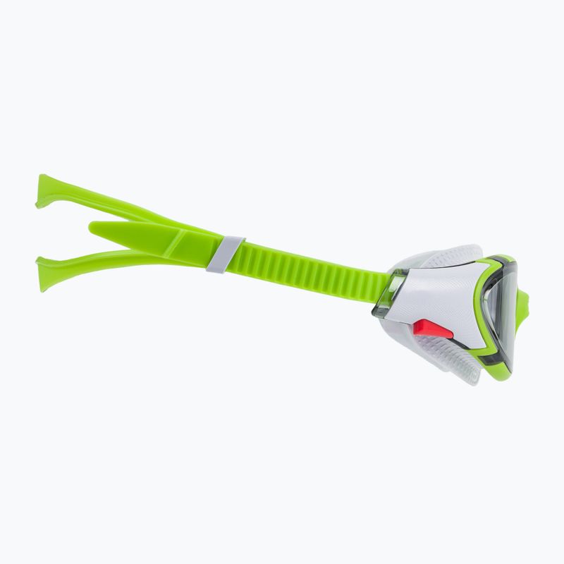 Occhiali da nuoto Speedo Biofuse 2.0 verde fizz / acciaio 3