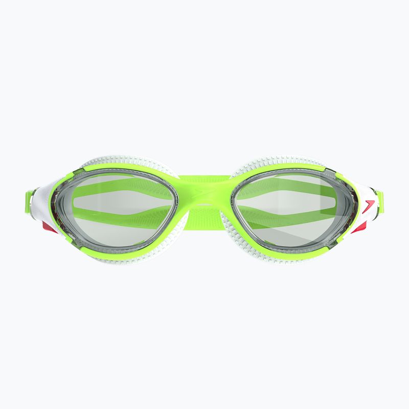 Occhiali da nuoto Speedo Biofuse 2.0 verde fizz / acciaio 2