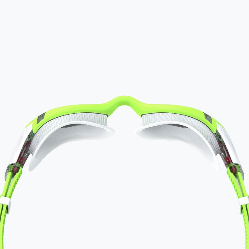 Occhiali da nuoto Speedo Biofuse 2.0 verde fizz / acciaio 3
