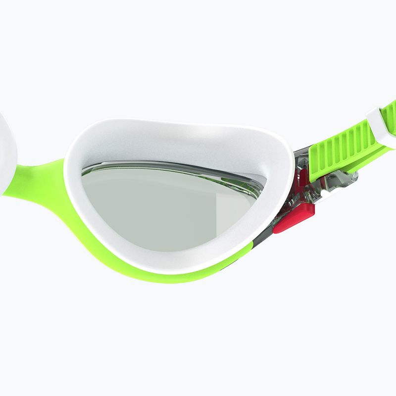 Occhiali da nuoto Speedo Biofuse 2.0 verde fizz / acciaio 6