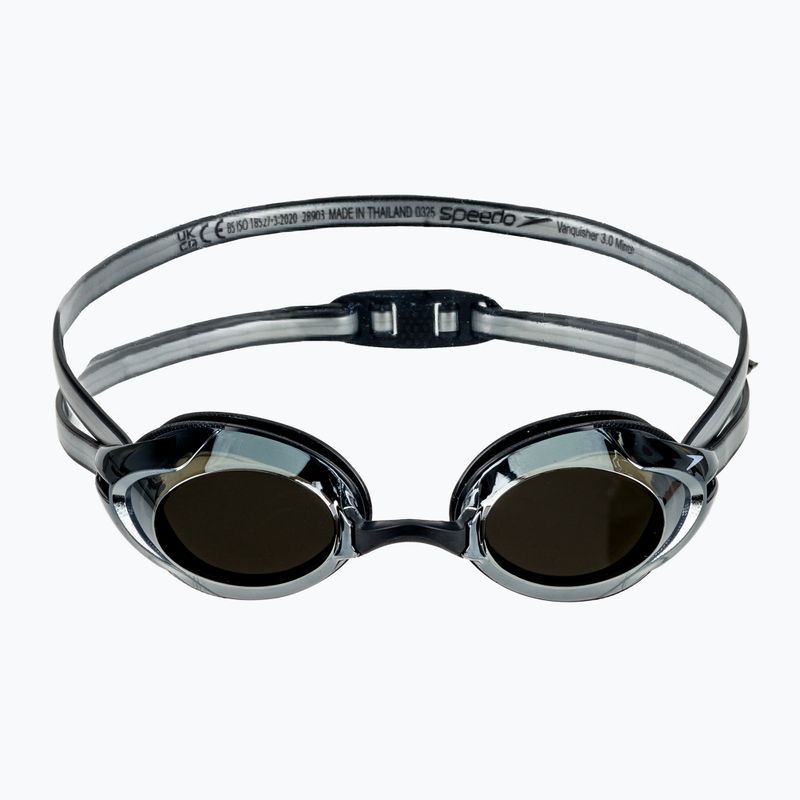 Occhiali da nuoto Speedo Vanquisher 3.0 Mirrored nero / fumo / argento a specchio 2