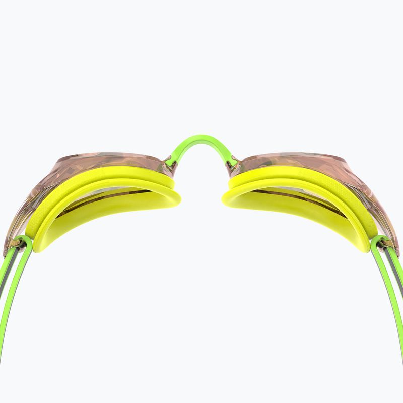 Occhiali da nuoto Speedo Vanquisher 3.0 Mirrored iper giallo/grigio/ablaze mirror 3