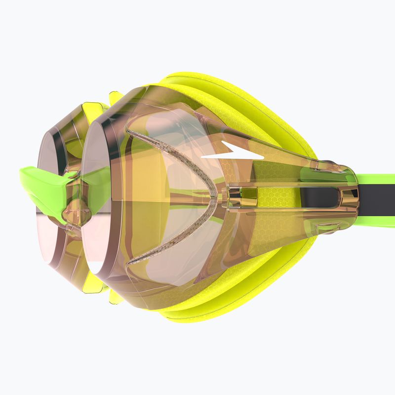 Occhiali da nuoto Speedo Vanquisher 3.0 Mirrored iper giallo/grigio/ablaze mirror 4