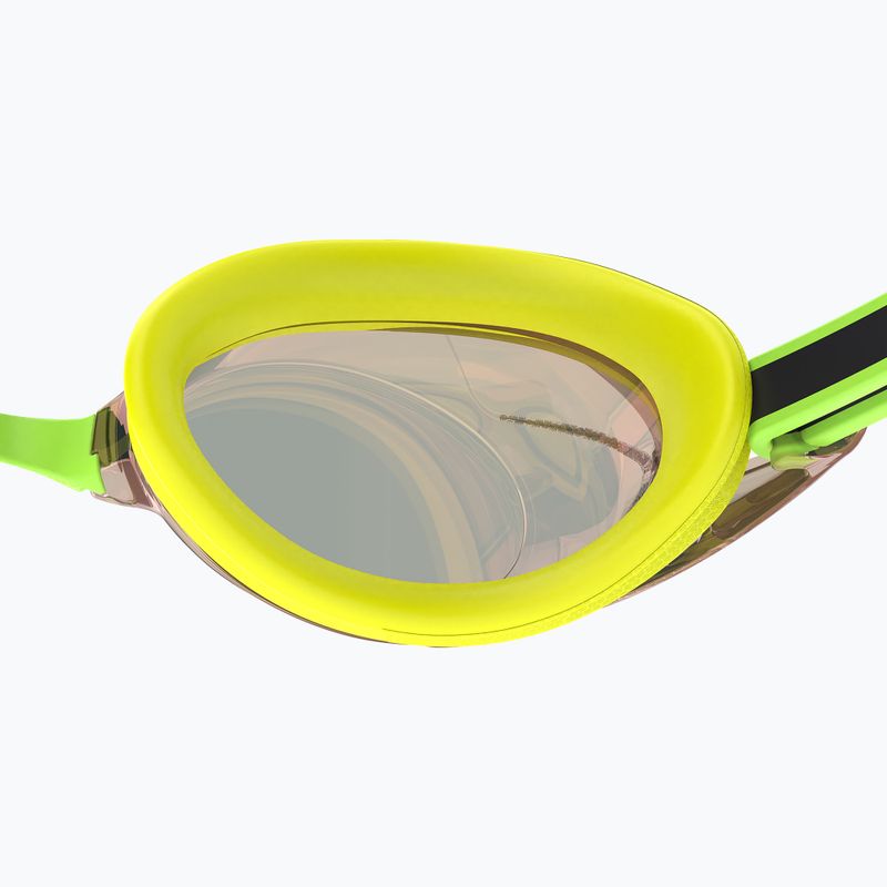 Occhiali da nuoto Speedo Vanquisher 3.0 Mirrored iper giallo/grigio/ablaze mirror 5