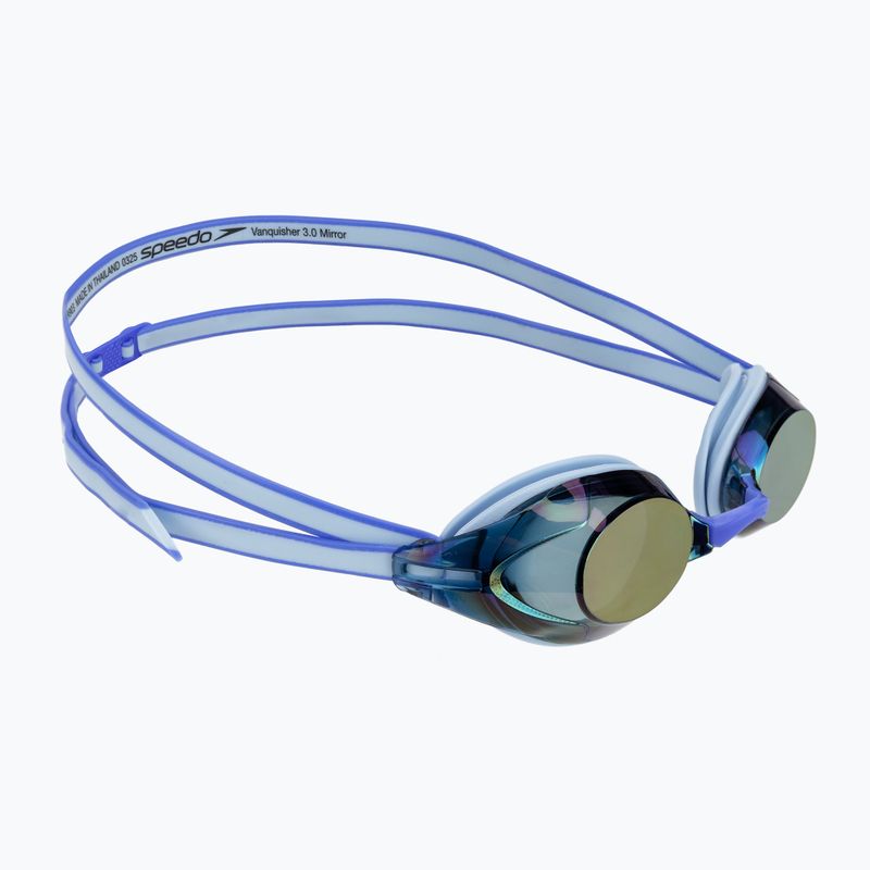 Occhiali da nuoto Speedo Vanquisher 3.0 Mirrored hawaiian sky / cobalt / iris mirror