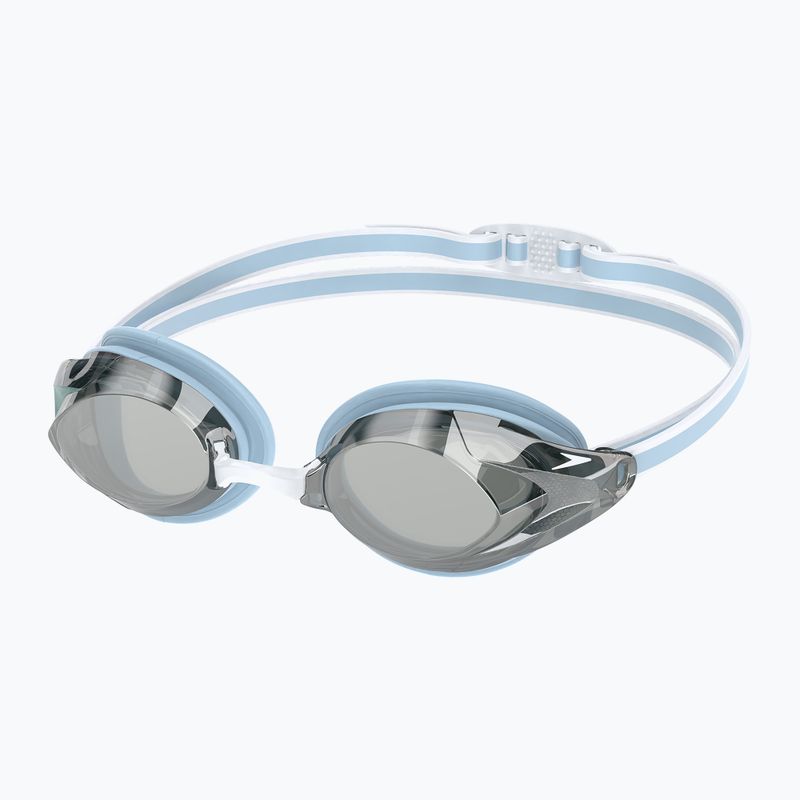 Occhialini da nuoto Speedo Vanquisher 3.0 Mirrored hawaiian sky/grey/silver mirror da donna