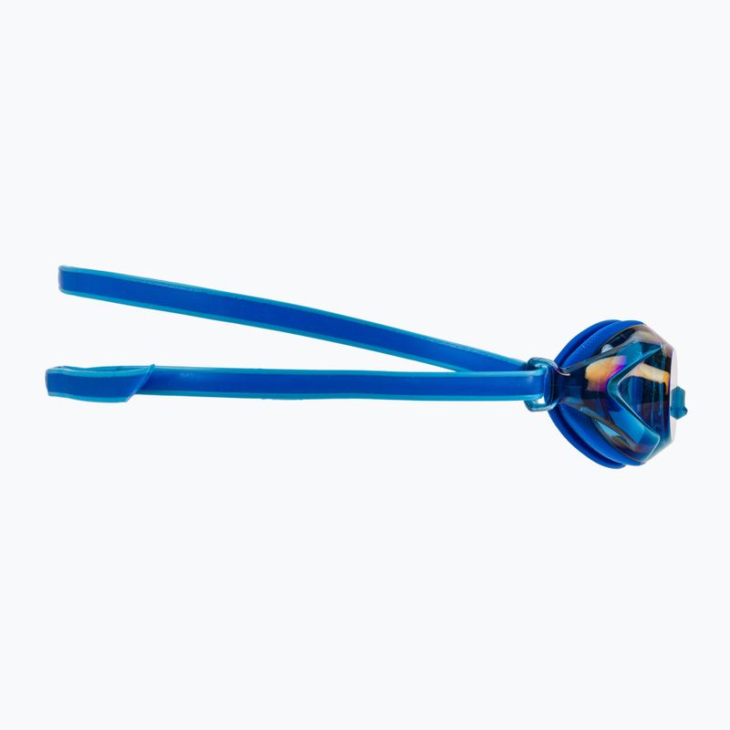 Occhialini da nuoto Speedo Vanquisher 3.0 Mirror per bambini cobalt pop / cobalt / gold mirror 3