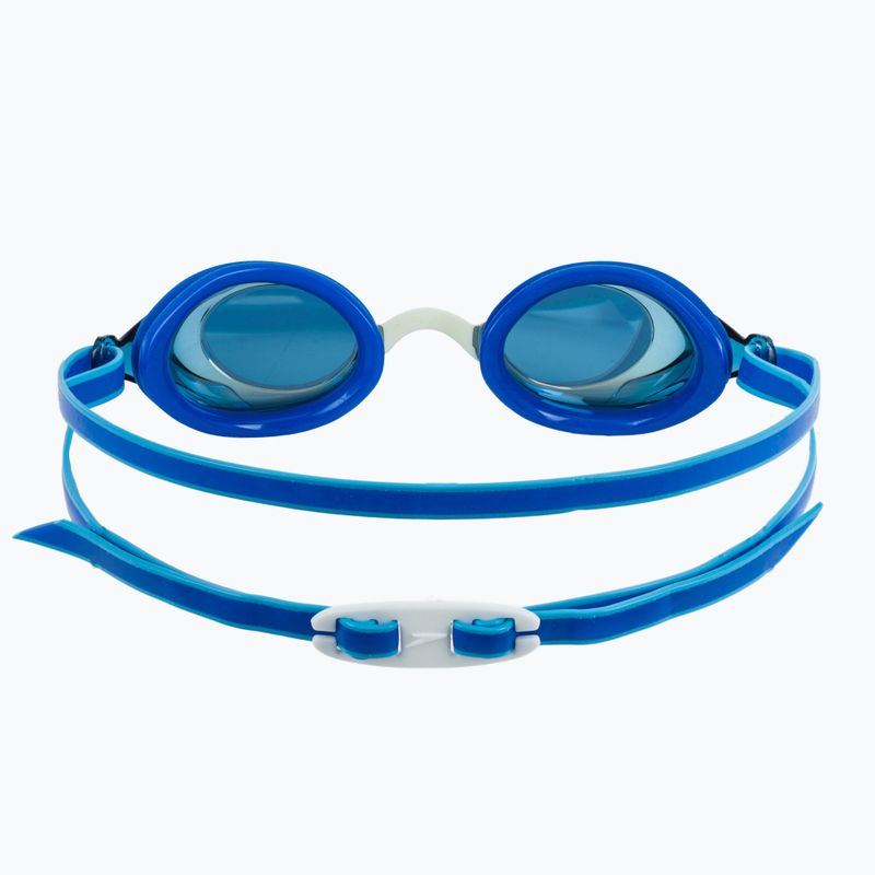 Occhialini da nuoto Speedo Vanquisher 3.0 Mirror per bambini cobalt pop / cobalt / gold mirror 4