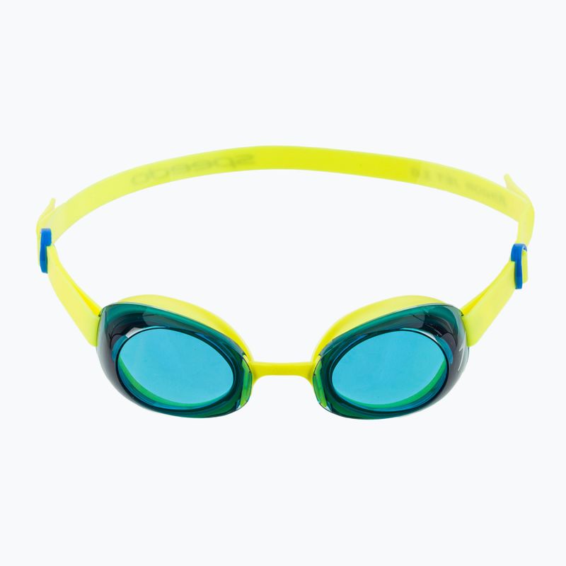 Occhialini da nuoto Speedo Jet 2.0 per bambini giallo impero / blu neon 2