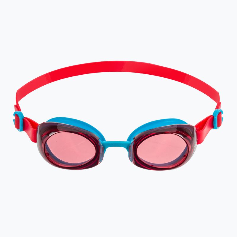 Occhialini da nuoto Speedo Jet 2.0 per bambini turchese / rosso lava 2