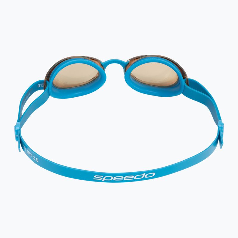 Occhialini da nuoto Speedo Jet 2.0 azzurro / pappagallo per bambini 4