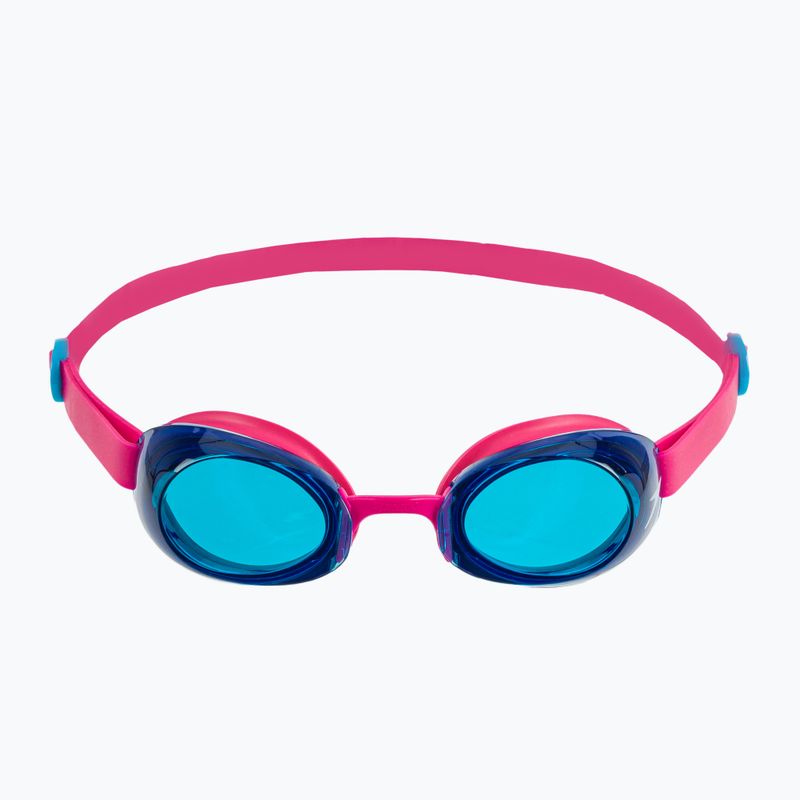 Occhialini da nuoto Speedo Jet 2.0 rosa elettrico / azzurro per bambini 2