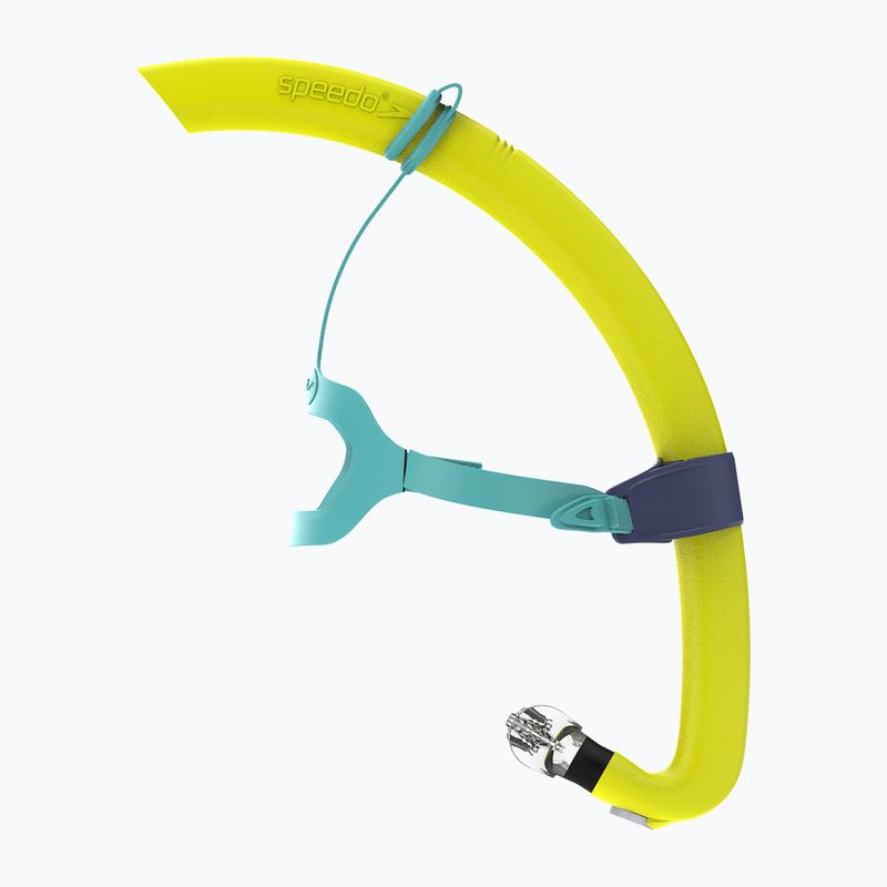 Speedo Bullet Head tubo da bagno per bambini iper giallo/vetro artico 2