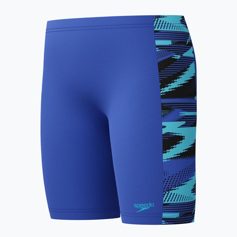 Speedo, jammer da nuoto per bambini HyperBoom Panel Jammer cobalto pop 3