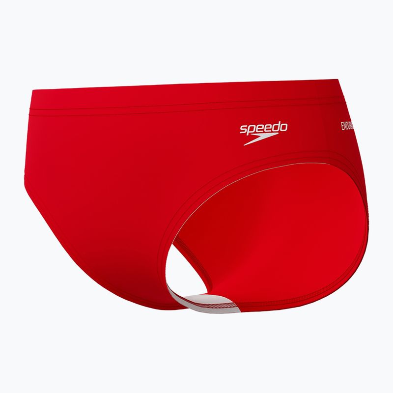 Slip da nuoto per bambini Speedo ECO Endurance + Brief red 3