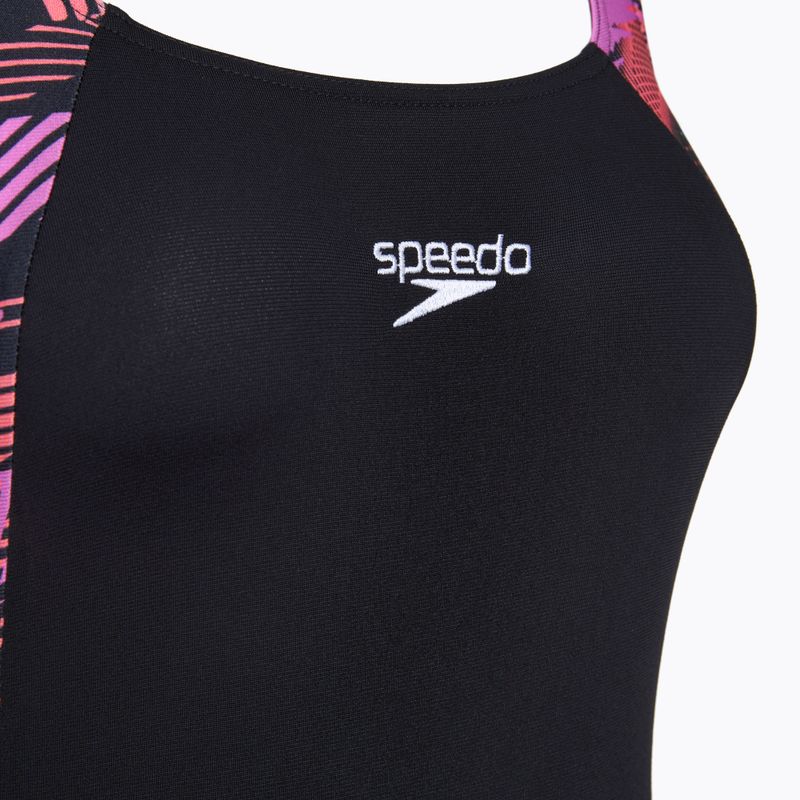Costume da bagno intero da donna Speedo HyperBoom Splice Muscleback neon violet 3