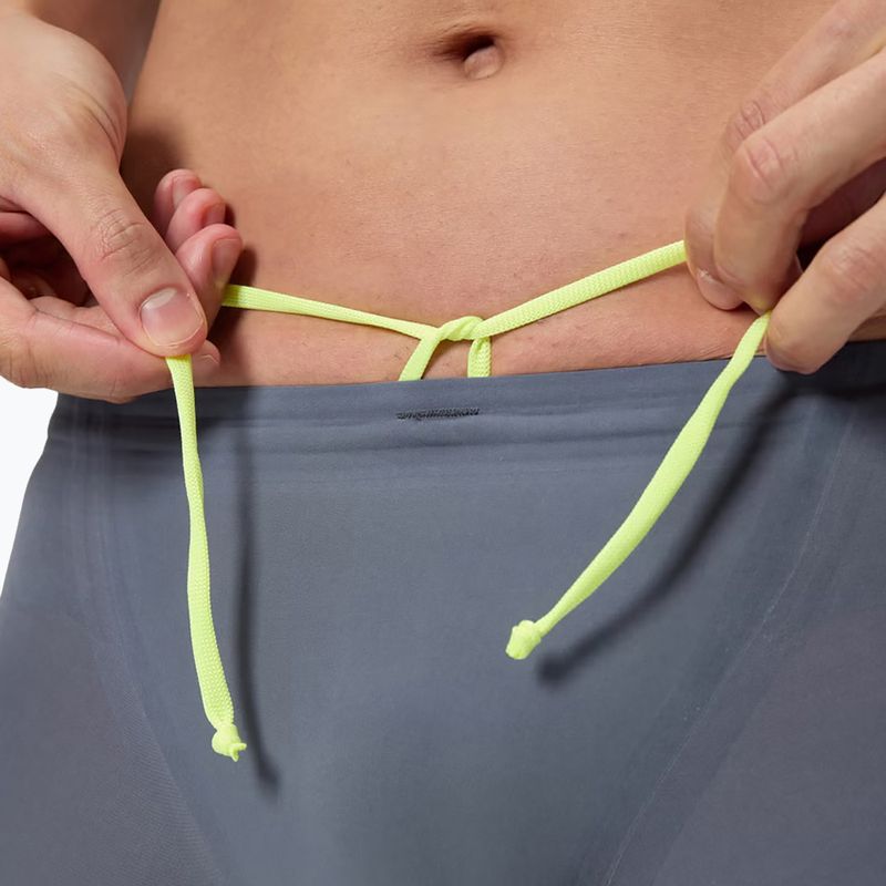 Speedo Fastskin LZR Intent 2.0 Uomo - Maglia da nuoto grigio piombo/blu acadia/giallo acido 6