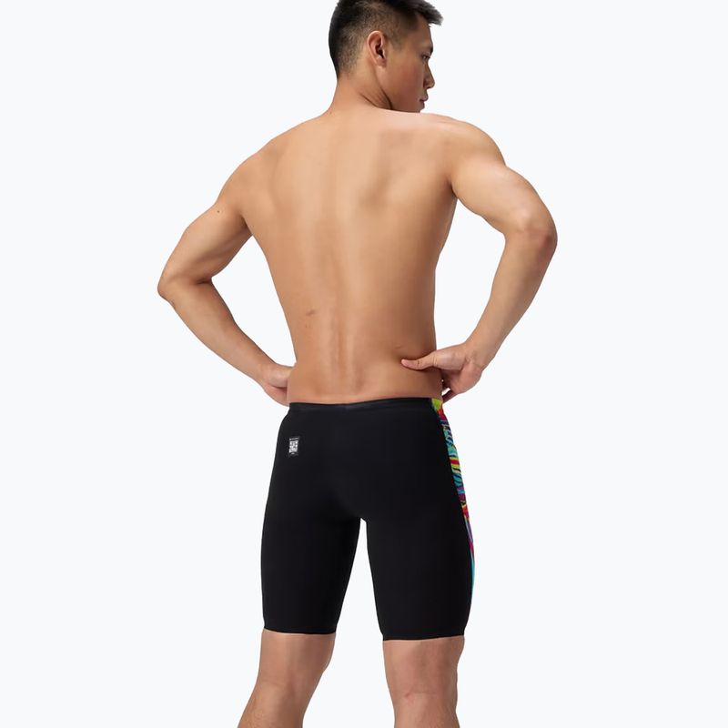 Speedo Fastskin LZR Pure Valor 2.0 Uomo Swim Jammers molten black/molten blur 3