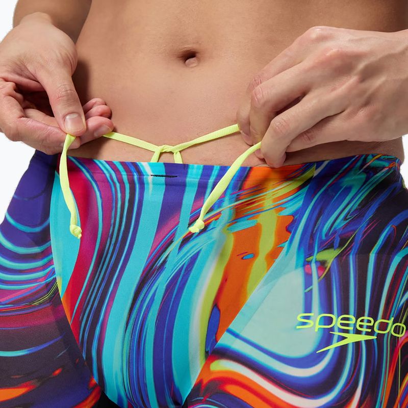 Speedo Fastskin LZR Pure Valor 2.0 Uomo Swim Jammers molten black/molten blur 6