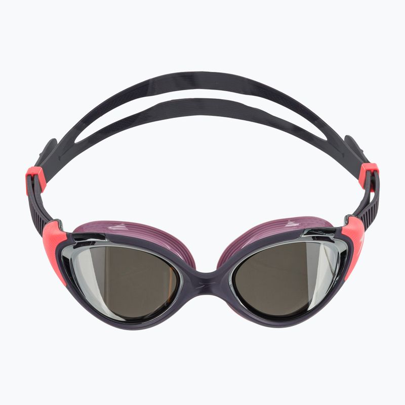 Occhialini da nuoto Speedo Biofuse 2.0 Mirror donna vintage fog / acciaio / argento mirror 2