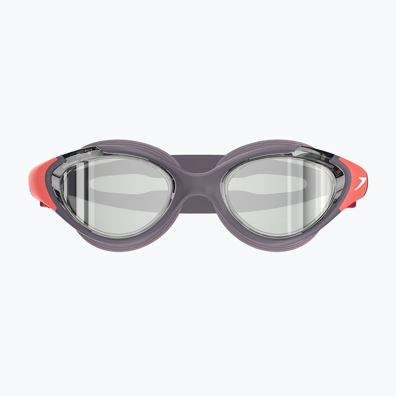 Occhialini da nuoto Speedo Biofuse 2.0 Mirror donna vintage fog / acciaio / argento mirror 2