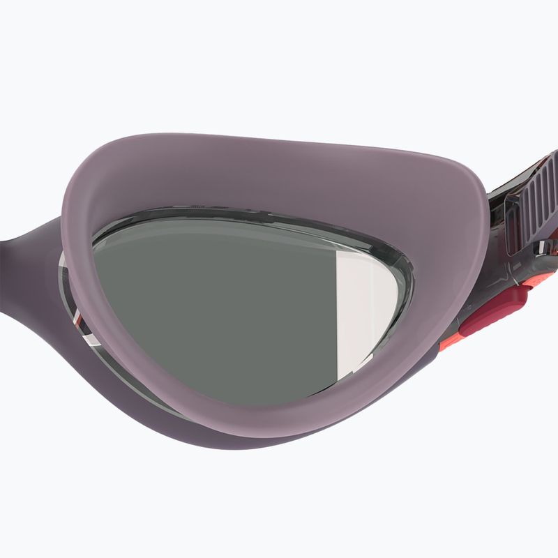 Occhialini da nuoto Speedo Biofuse 2.0 Mirror donna vintage fog / acciaio / argento mirror 6