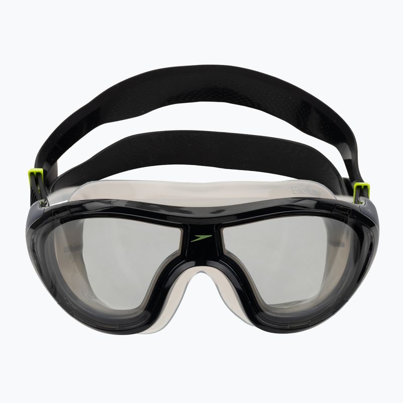Speedo Biofuse 2.0 nero / acciaio maschera da nuoto 2