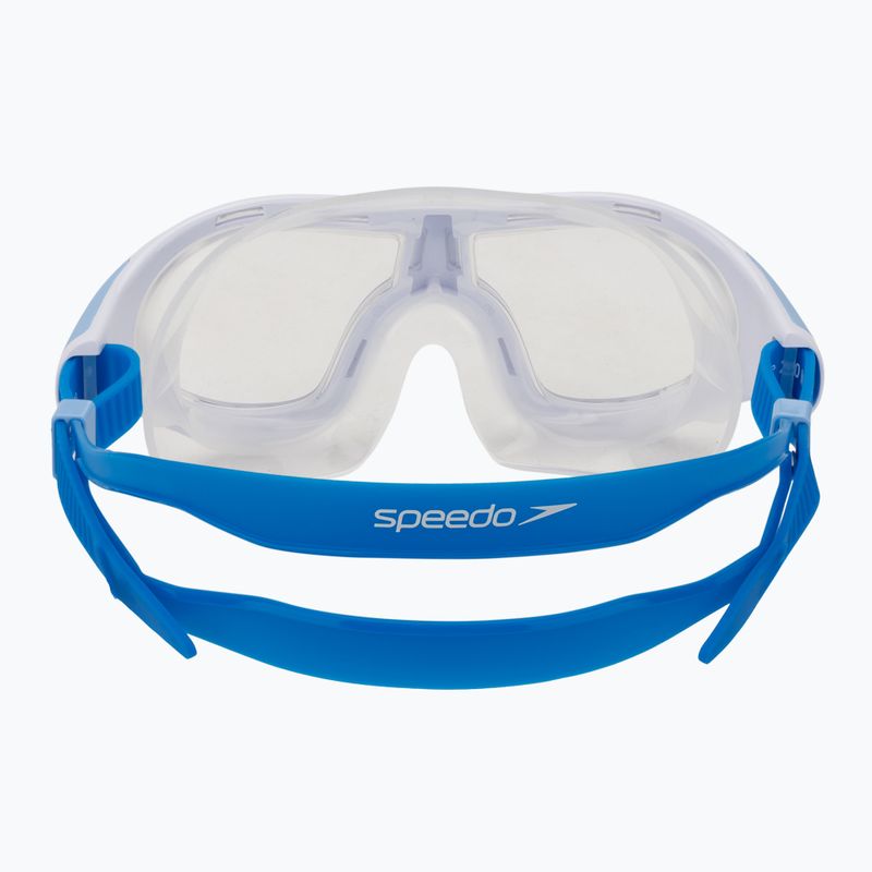 Speedo Biofuse 2.0 maschera da nuoto bianca / trasparente 4