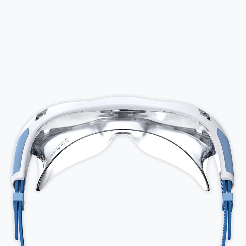 Speedo Biofuse 2.0 maschera da nuoto bianca / trasparente 3