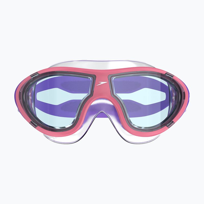 Maschera da bagno per bambini Speedo Biofuse 2.0 rosa limonata / acciaio 2