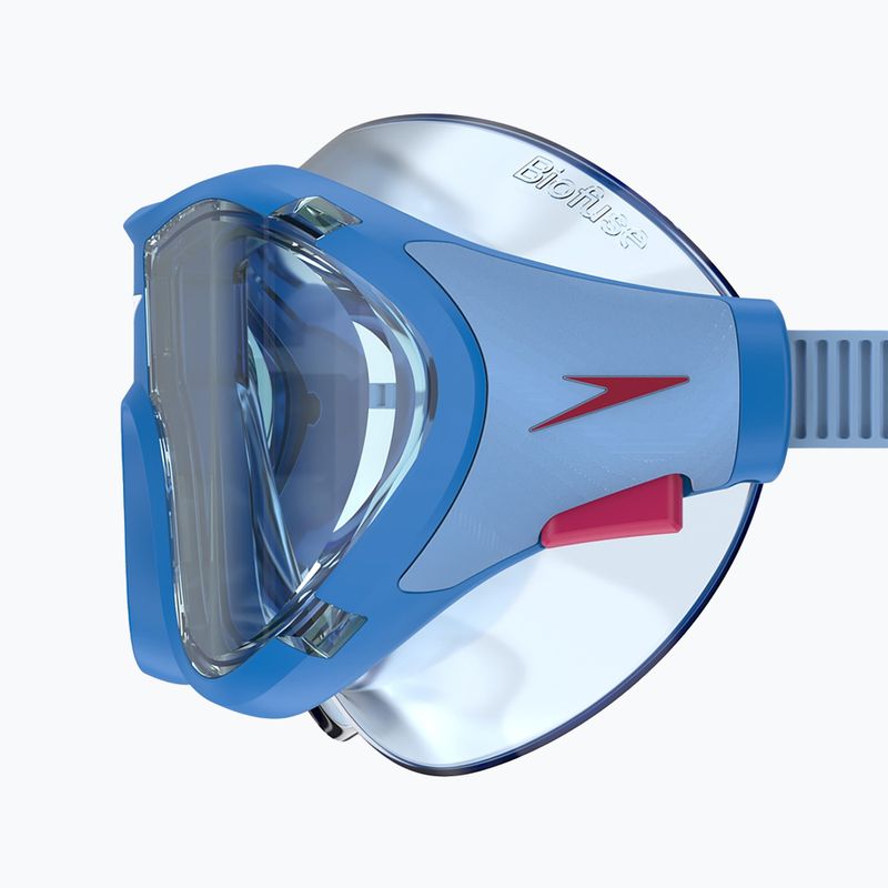 Maschera da bagno Speedo Biofuse 2.0 per bambini blu laguna / celeste 4