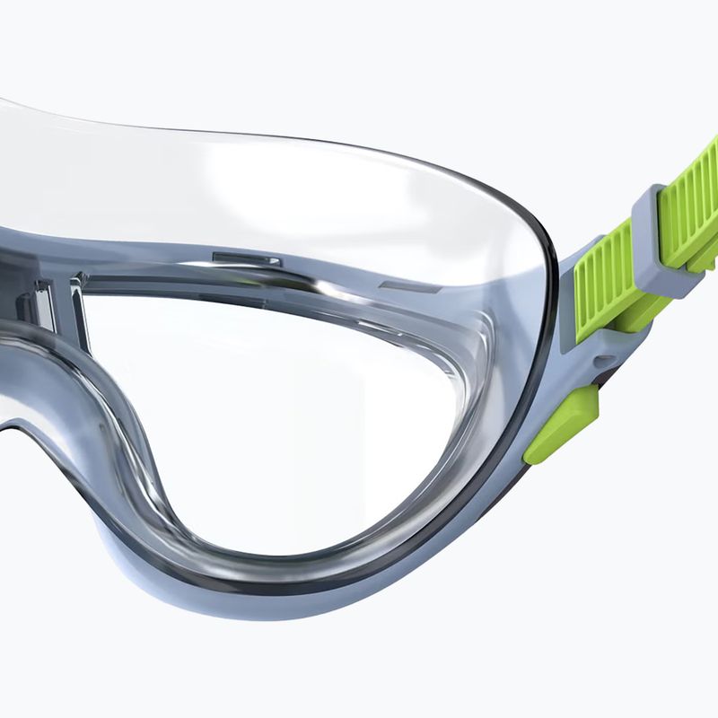 Maschera da nuoto per bambini Speedo Biofuse 2.0 pale purple/clear 6