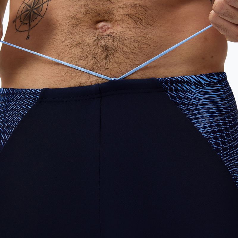Speedo Endurance+ MAX Splice - Maglia da nuoto da uomo blu navy/zucchero 5