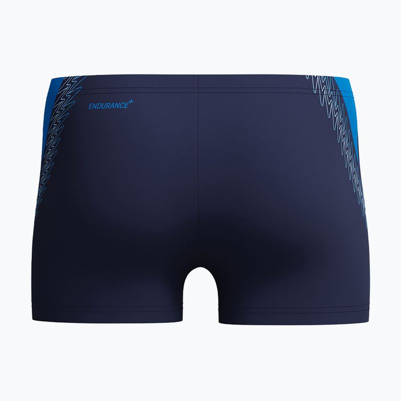 Speedo Hyper Boom Splice boxer nuoto uomo true peacoat/lagoon blue 2