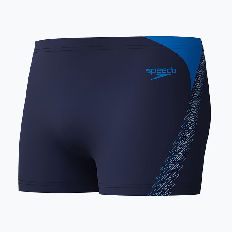 Speedo Hyper Boom Splice boxer nuoto uomo true peacoat/lagoon blue 3