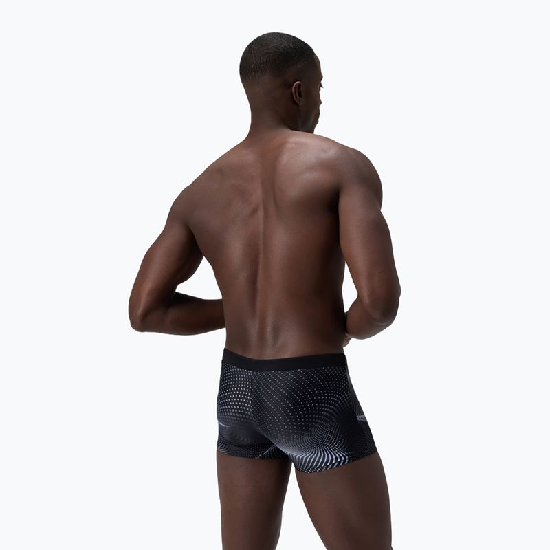 Speedo Valmilton coin boxer da nuoto da uomo grigio 2