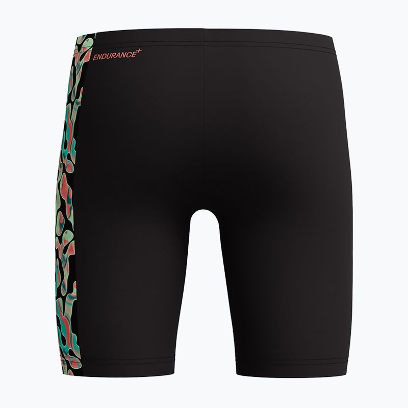 Speedo jammer da nuoto per bambini Digital Panel Jammer neon coral 2