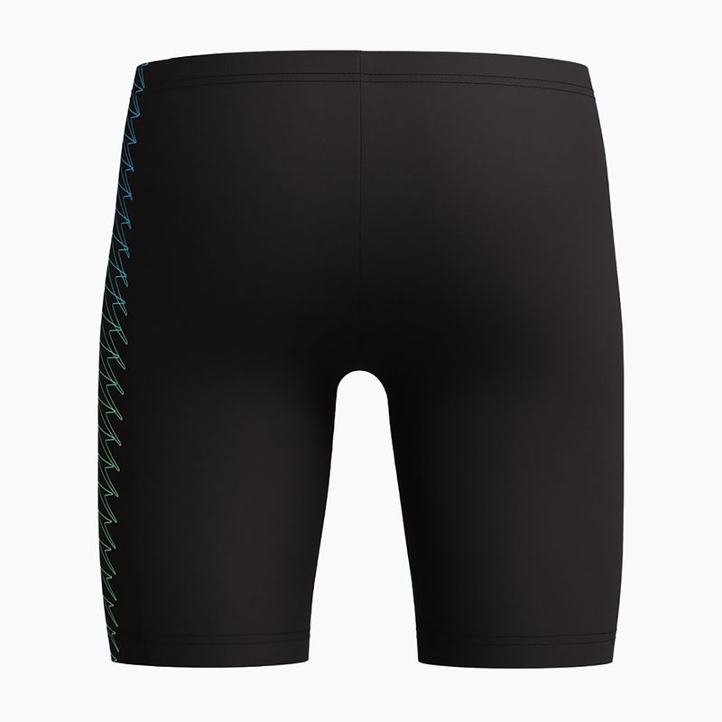 Jammer da nuoto per bambini Speedo Plastisol Placement Jammer black/alfalfa green 2