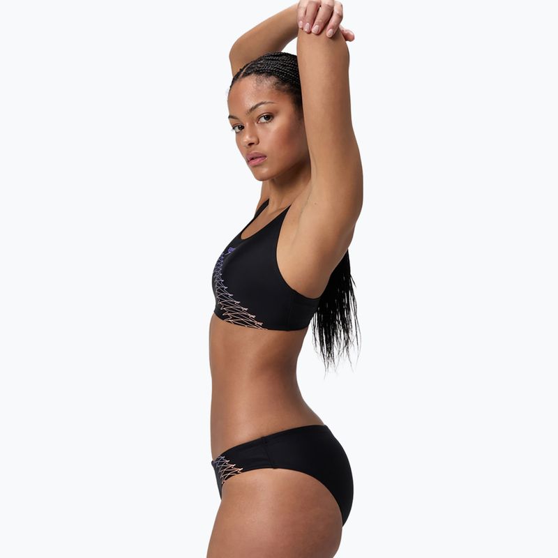 Costume da bagno da donna a due pezzi Speedo Placement 2pc set bright peach 4