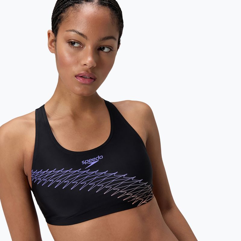 Costume da bagno da donna a due pezzi Speedo Placement 2pc set bright peach 5