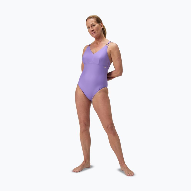 Speedo Shaping Strappy purple mist - costume intero da donna 2