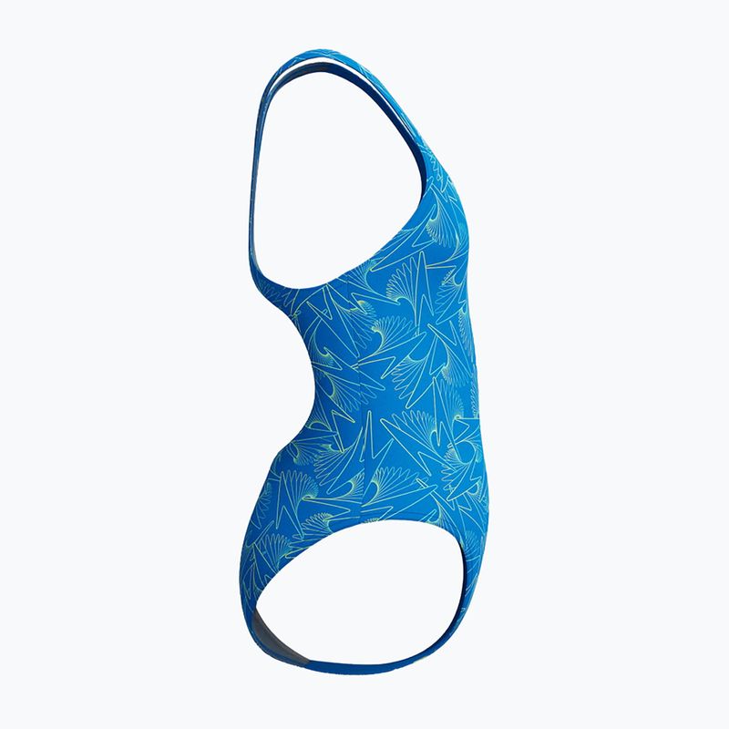Costume da bagno intero per bambini Speedo HyperBoom Allover Medalist lagoon blue/celeste 4
